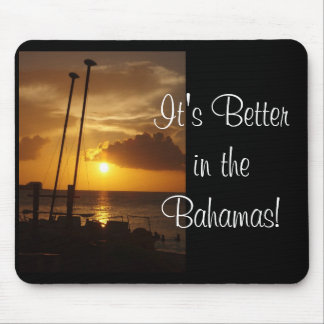 Het is beter in de Bahamas Sunset Mousepad Muismat