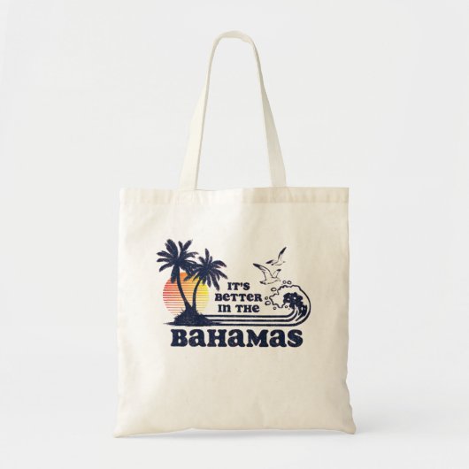 Het is beter in de Bahama's Tote Bag (Voorkant)