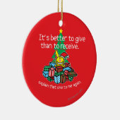 Het is beter om te geven keramisch ornament (Rechts)