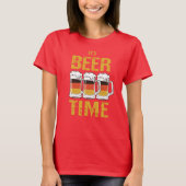 Het is biertijd t-shirt (Voorkant)