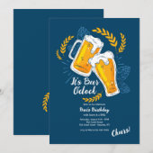 Het is bieruur kaart (Voorkant / Achterkant)