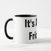 HET IS BIJNA VRIJDAG!!! WERKFUNNY KOFFIE MOK (Links)