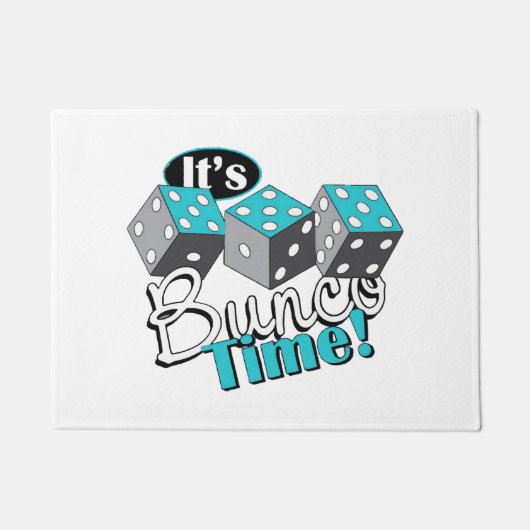 Het is Bunco-tijd! Deurmat (Voorkant)