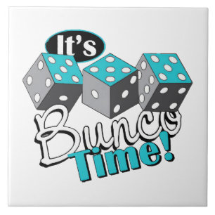 Het is Bunco-tijd! Tegeltje