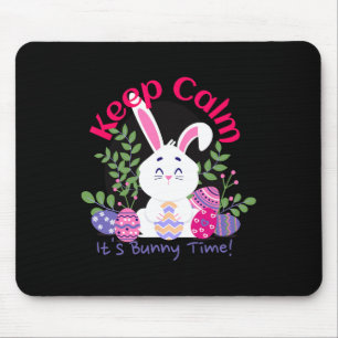 Het is Bunny Tijd Grappige Pasen Zondag Eierjacht Muismat