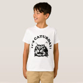 Het is Caturday T-shirt (Voorkant volledig)