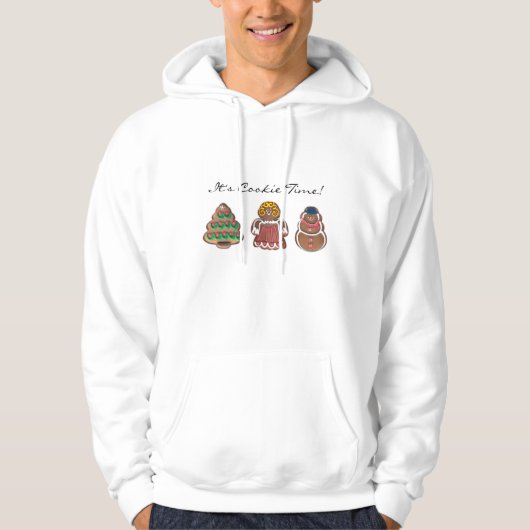 Het is Cookie Time Gingerbrood Shirt (Voorkant)