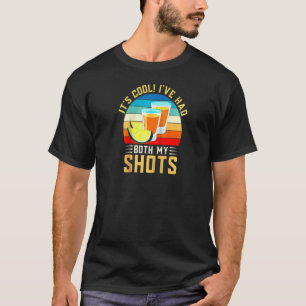 Het is cool dat ik allebei mijn schoenen heb gehad t-shirt