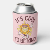 Het is cool om aardig te zijn blikjeskoeler (Blikje Achterkant)