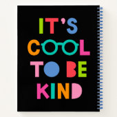 Het is cool om aardig te zijn notitieboek (Achterkant)