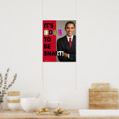 Het is cool om slim te zijn! Poster (groot) (Keuken)