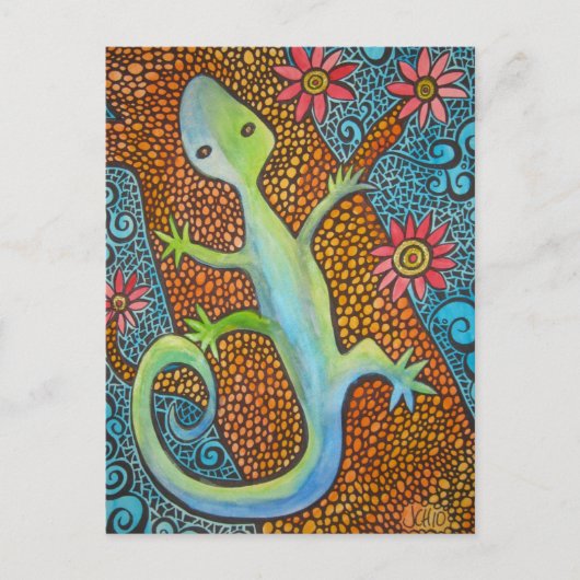 Het is daar een Oerwoud Briefkaart (Voorkant)