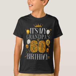 Het is de 60e verjaardag van mijn opa Gefeliciteer T-shirt