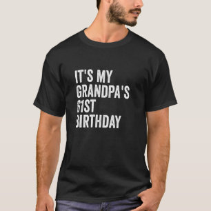 Het is de 61e verjaardag van mijn opa t-shirt