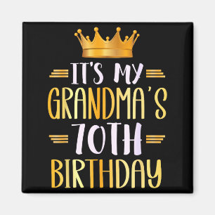 Het is de 70ste verjaardag van mijn oma Gefelicite Magneet