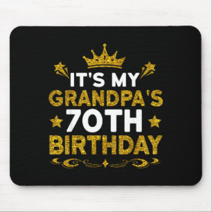 Het is de 70ste verjaardag van mijn opa Gefelicite Muismat