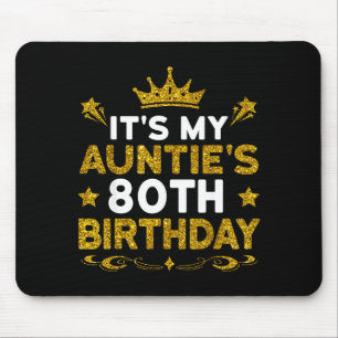 Het is de 80ste verjaardag van mijn tante Gefelici Muismat