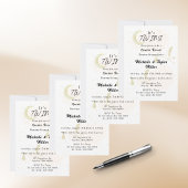 Het is de aankondiging van het geslacht van de twe