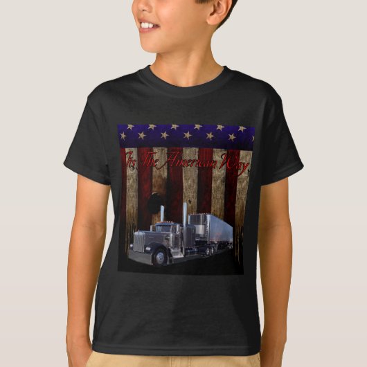 Het is de Amerikaanse manier T-shirt (Voorkant)