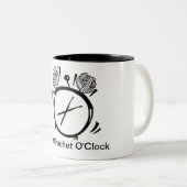 Het is de Crochet O'Clock Standard Coffee Mok (Voorkant rechts)