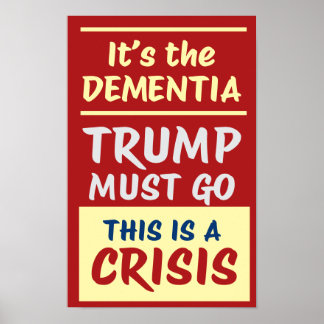 HET IS DE DEMENTIE | RY | Protest Poster