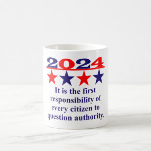 Het is de eerste verantwoordelijkheid - een politi koffiemok