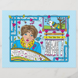 Het is de gedachte die Counts_Flat Paper Sheet 11"