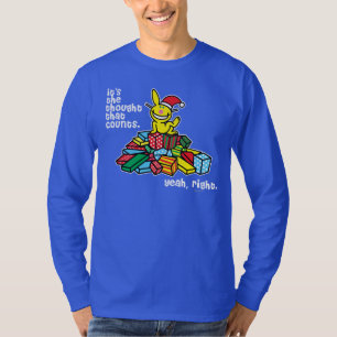 Het is de gedachte die telt t-shirt