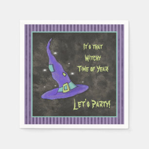 Het is de heksentijd van het jaar Halloween Servet