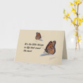 Het is de Kleine Dingen in het Leven die Het meest Kaart (Gele Bloem)