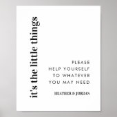 Het is de kleine dwergbathroommandje poster (Voorkant)