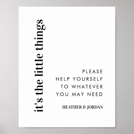 Het is de kleine dwergbathroommandje poster (Voorkant)