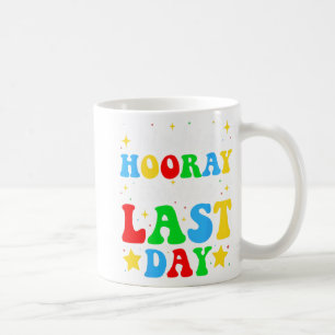 Het is de laatste schooldag van het Afstuderen Tea Koffiemok