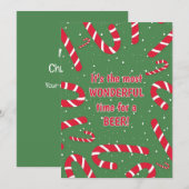 Het is de leukste kerstkaart met een grap (Voorkant / Achterkant)