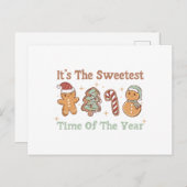 Het is de liefste tijd van het jaar Schattige Funn Briefkaart (Voorkant / Achterkant)