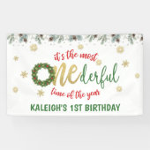 Het is de meest eenzijdige Tijd van het Jaar (Wrea Spandoek (Horizontaal)