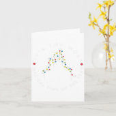 Het is de meest magische tijd van het jaar Kerstmi Kaart (Gele Bloem)