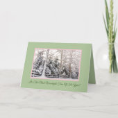 HET IS DE MEEST WEINIG TIJD VAN HET JAAR! SNOWY KAART (Voorkant)