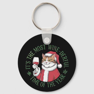 Het is de meest wijnrijke tijd van het jaar sleutelhanger