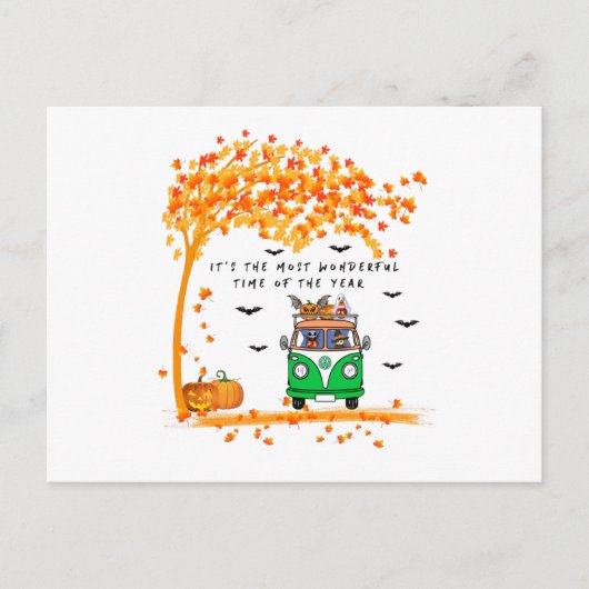 Het is de meest wonderbaarlijke tijd van het jaar briefkaart (Voorkant)