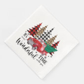 Het is de meest wonderbaarlijke tijd van het jaar  servet (Hoek)