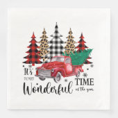 Het is de meest wonderbaarlijke tijd van het jaar  servet (Voorkant)