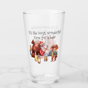 Het is de meest wonderbaarlijke tijd voor een Bier Glas