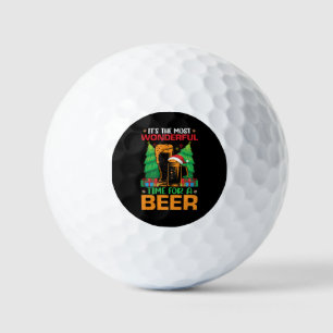 Het is de meest wonderbaarlijke tijd voor een bier golfballen