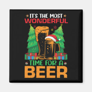 Het is de meest wonderbaarlijke tijd voor een bier magneet