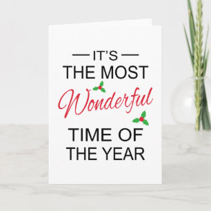 Het is de mooiste kerstKaart Feestdagen Kaart