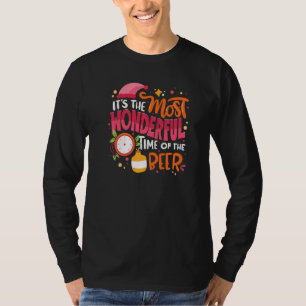Het is de mooiste tijd van de bierkerst t-shirt
