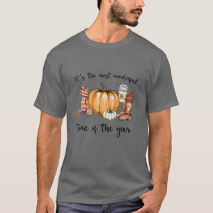 Het is de mooiste tijd van de Herfst Autu T-shirt