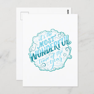 Het is de mooiste tijd van het Jaar Briefkaart