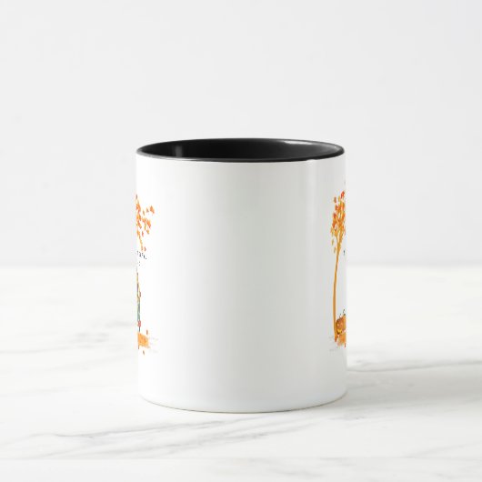 Het is de mooiste tijd van het jaar cadeau mok (Midden)